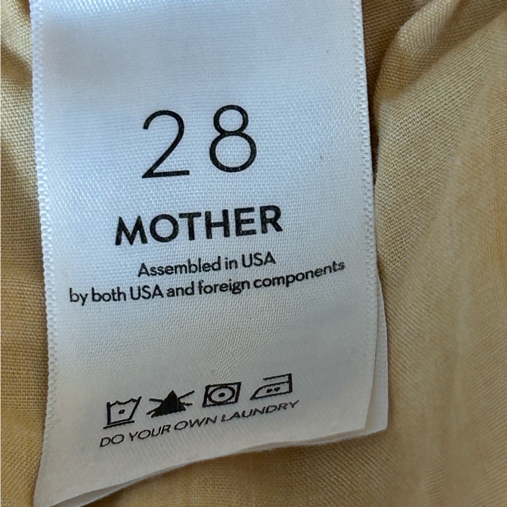 Mother the Hustler Ankle Fray, Second Chance, Size 28 - Picture 6 of 7
